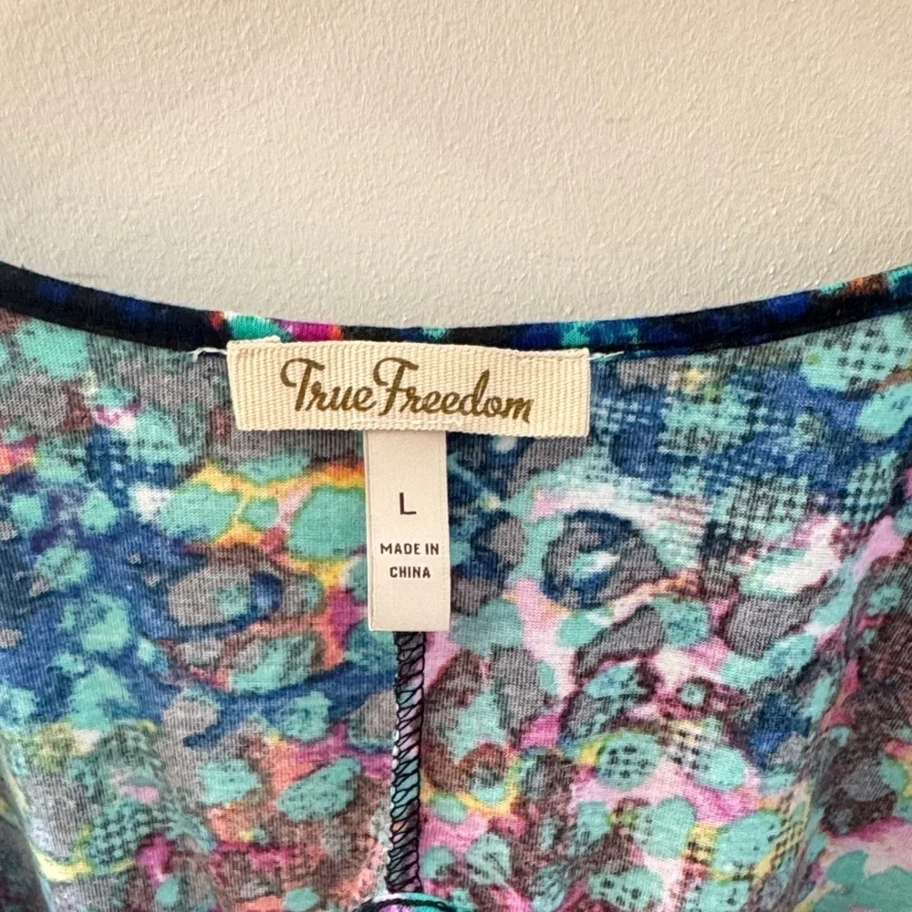 True Freedom Colorful Patterned Mini Dress - Picture 2 of 7